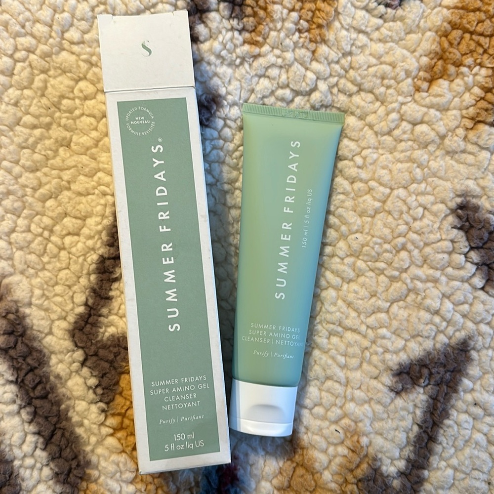 BNIB Summer Fridays Super Amino Gel Cleanser 150ml 5fl oz